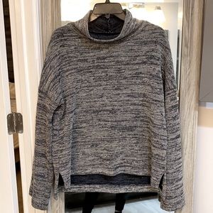 Madewell | Cowl Neck Textured Pullover